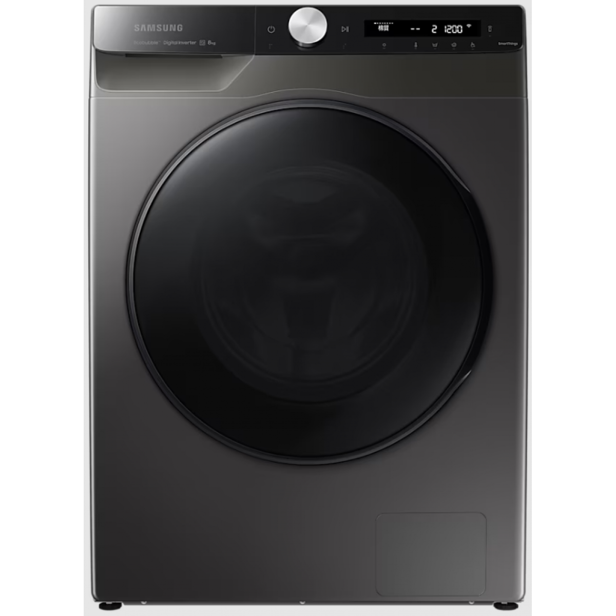 SAMSUNG 三星 WW80AG6L28BXSH 8KG Slim AI智能變頻前置式洗衣機：自動注入、泡泡淨、20年保用
